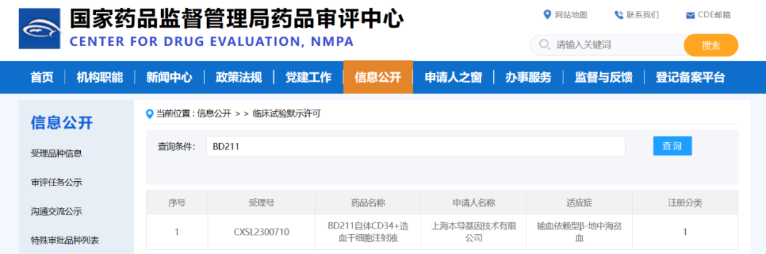 本导里程碑 | 本导基因慢病毒载体地贫基因治疗IND获NMPA默示许可(图1)